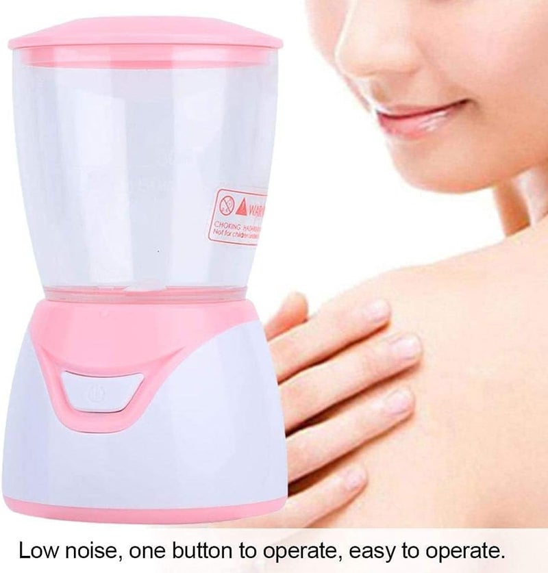 woobles Face Mask Machine, Facial Treatment DIY Natural Fruit Vegetable Mask, Mini DIY Automatic Facial Cream Making With 32Pcs Mask Making Collagen Capsules SPA Skin Care - Image 2